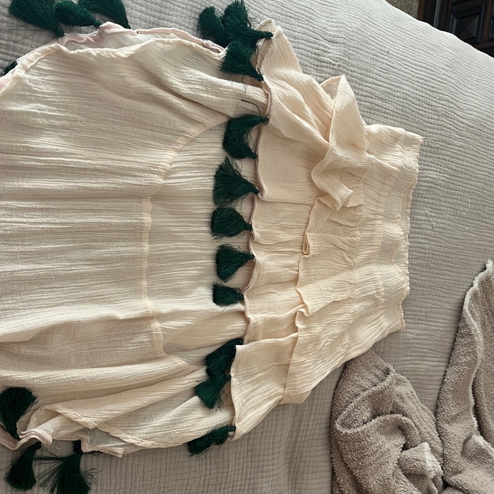High low upside Guadalupe skirt